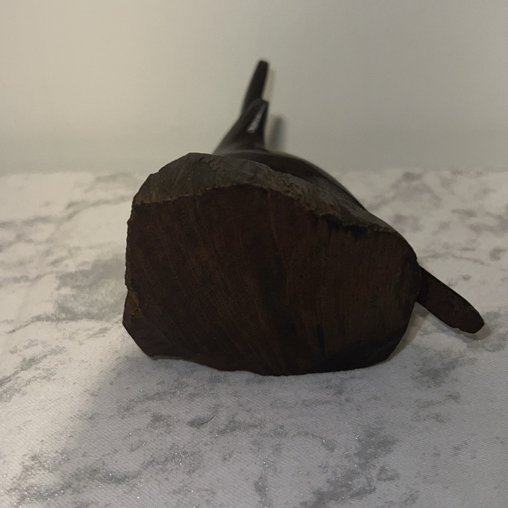 Hand Carved Quail Statue Figurine - Picture 5 of 5